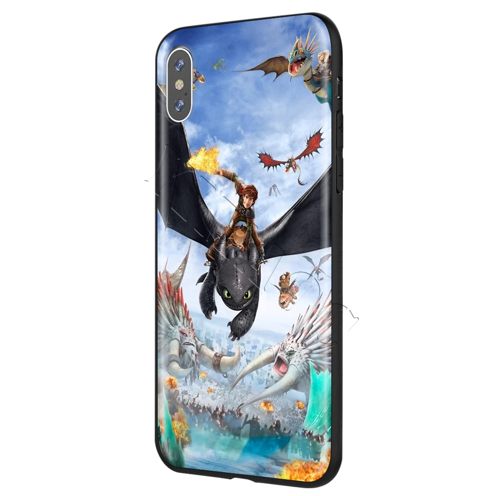 5 YIMAOC Беззубик Как приручить дракона Мягкий силиконовый чехол для iPhone 11 Pro XS Max XR X 8 7 6 6S Plus 5 5S se - Цвет: 5