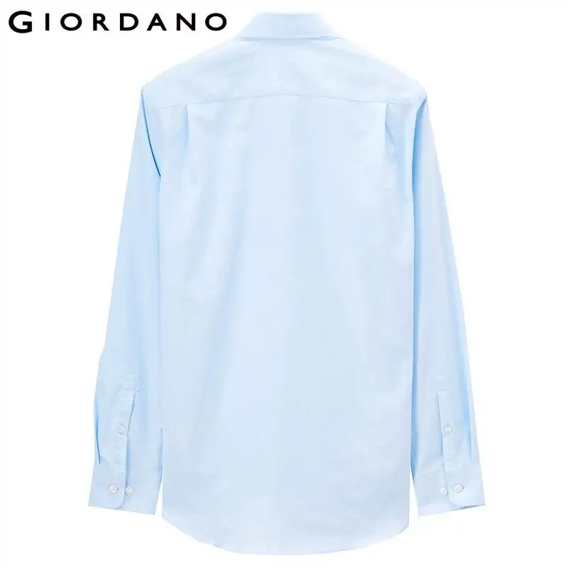 Jordano Мужская рубашка с отложным воротником Camisa Masculina длинным рукавом карманом для