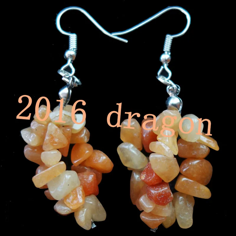 YUTENG пара резных 60x15 мм Dalmation Jaspers чипы серьги LL17|chips earring|carved earringsj earrings |