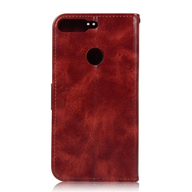 Чехол для Huawei Y7 Pro 2018 Роскошный кошелек 5 99 дюйма задняя крышка из искусственной