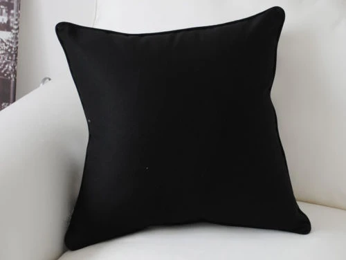 Nordic геометрические треугольники вельветовый чехол для подушки черный белый цвет