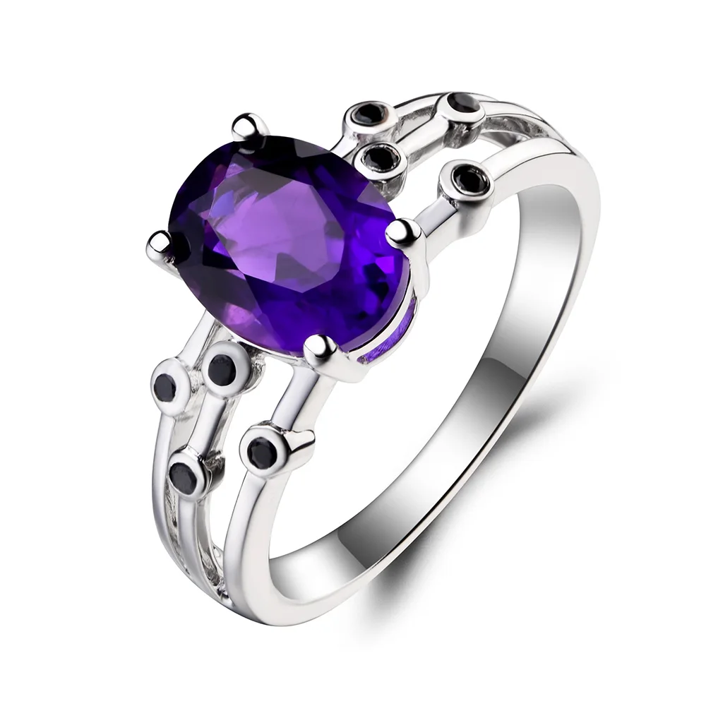 Женское Обручальное кольцо с овальной огранкой|925 sterling gemstone rings|gemstone rings silvergemstone