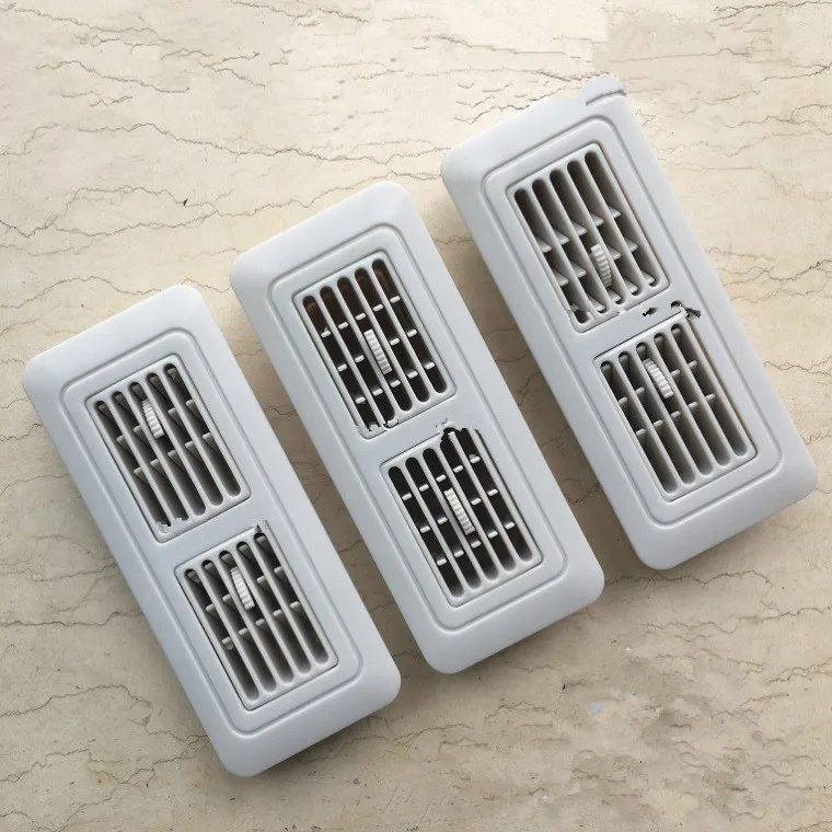 Караван RV морской яхты кондиционер 176 мм Ventiltion Outlet черный, белый цвет LS176