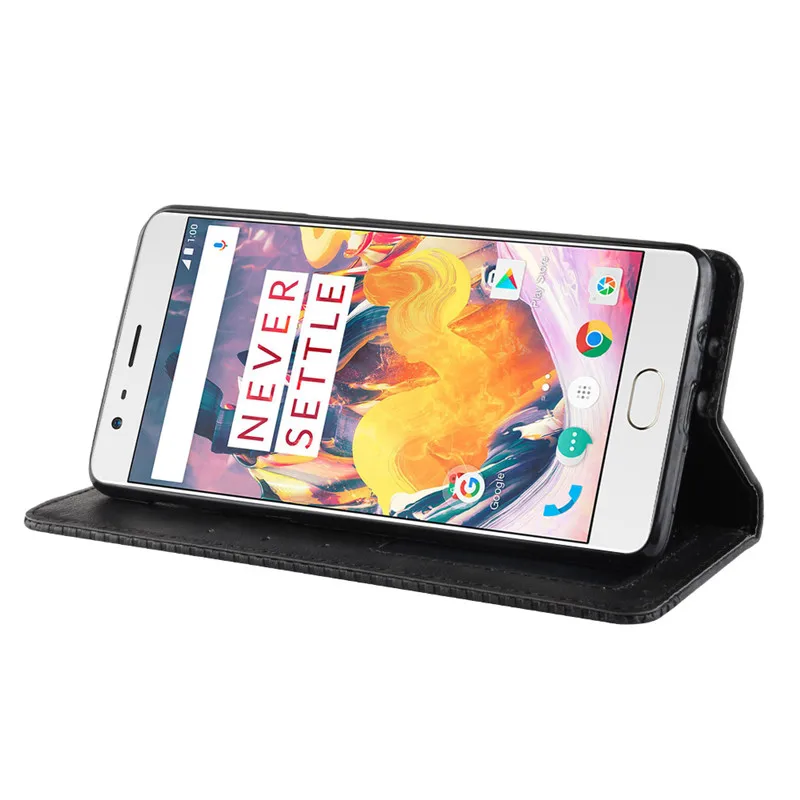 Чехол с откидной крышкой для OnePlus 3T Чехол-бумажник с отделением для карт с магнитной защелкой и опцией подставки чехол для OnePlus 3t 3 T A3000 A3003 One Plus 3T OnePlus3T телефон чехол s