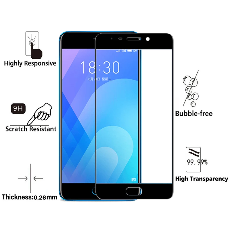 Защитная пленка для экрана GonoRack M6 Note Meizu 5 дюймов из закаленного стекла