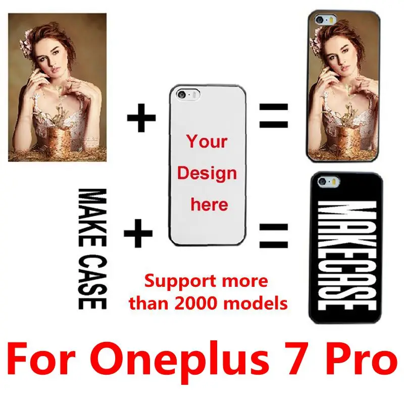 Чехол-накладка для Oneplus 7 Pro с персонализированным фото именем на заказ | Мобильные