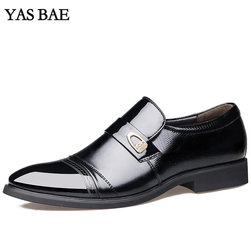 Мужской китайский бренд итальянский модный стиль кожаная модельная офисная