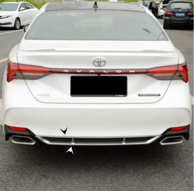 ABS хромированные автомобильные задние бамперы задняя дверь рамка нижняя