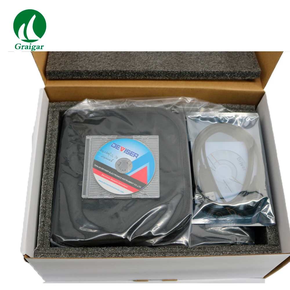 

Terrestrial Signal Level Meter DS2400T Original Deviser Compatible with DVB-T/T2 and DVB-C Standard