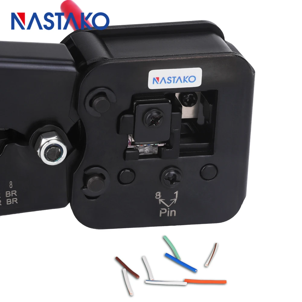 RJ45 инструмент EZ rj45 щипцы сетевые инструменты плоскогубцы RJ11 RJ12 Cat5e cat6 инструмент для зачистки кабеля обжимной инструмент 8 P/6 P многофункциональные Кабельные плоскогубцы