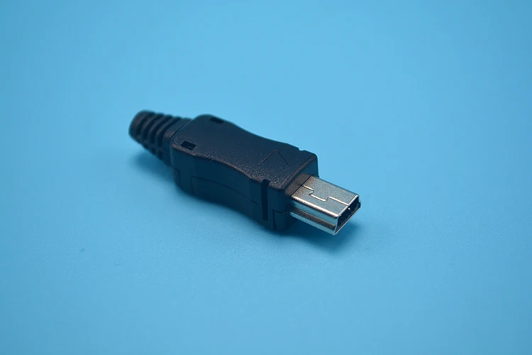 MINI 5P проводной тип сделай сам штекер mini USB с оболочкой четыре комплекта T порт