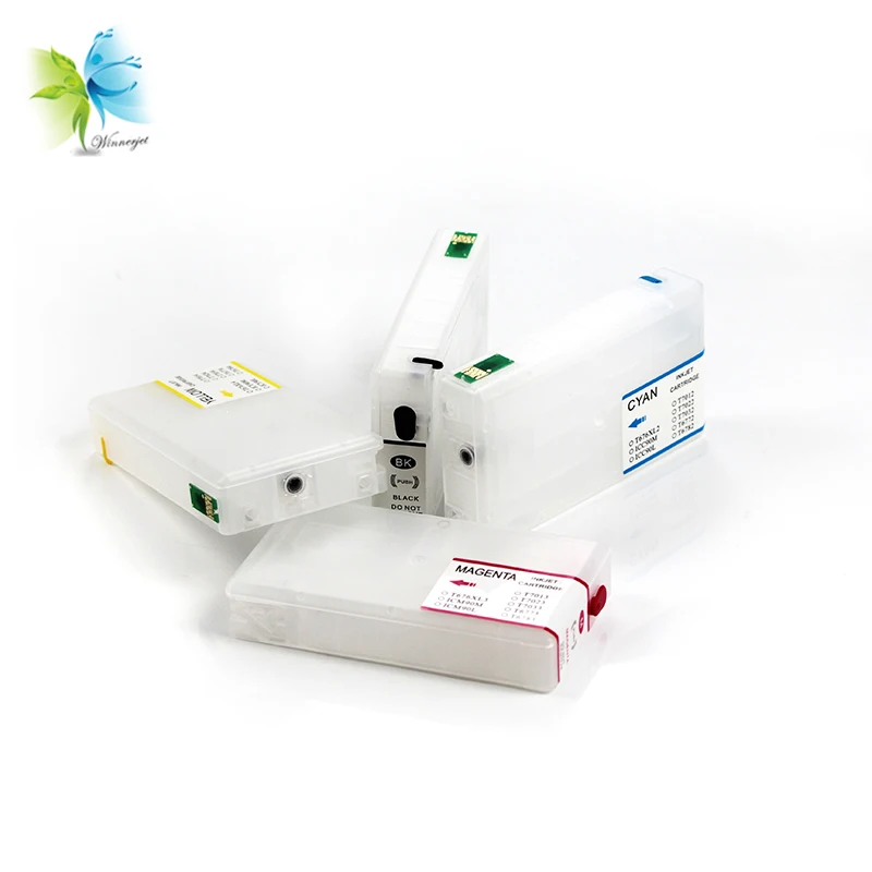 Winnerjet 10 комплектов T7891 пустой пополняемый картридж с чернилами для Epson