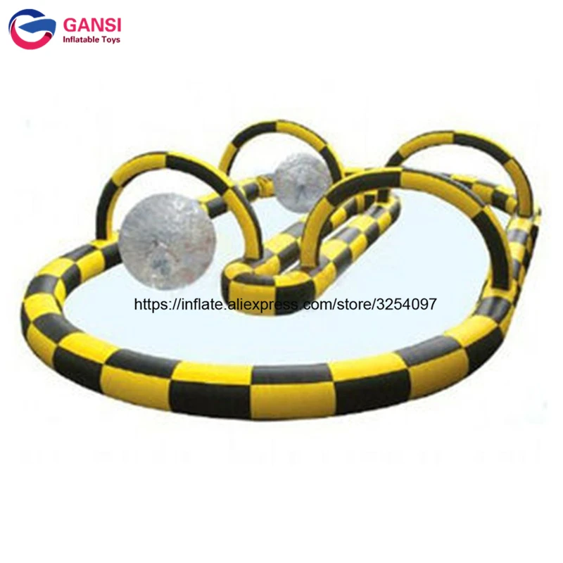 Портативная надувная дорожка для карт гоночная картов дорожка|inflatable race track|inflatable