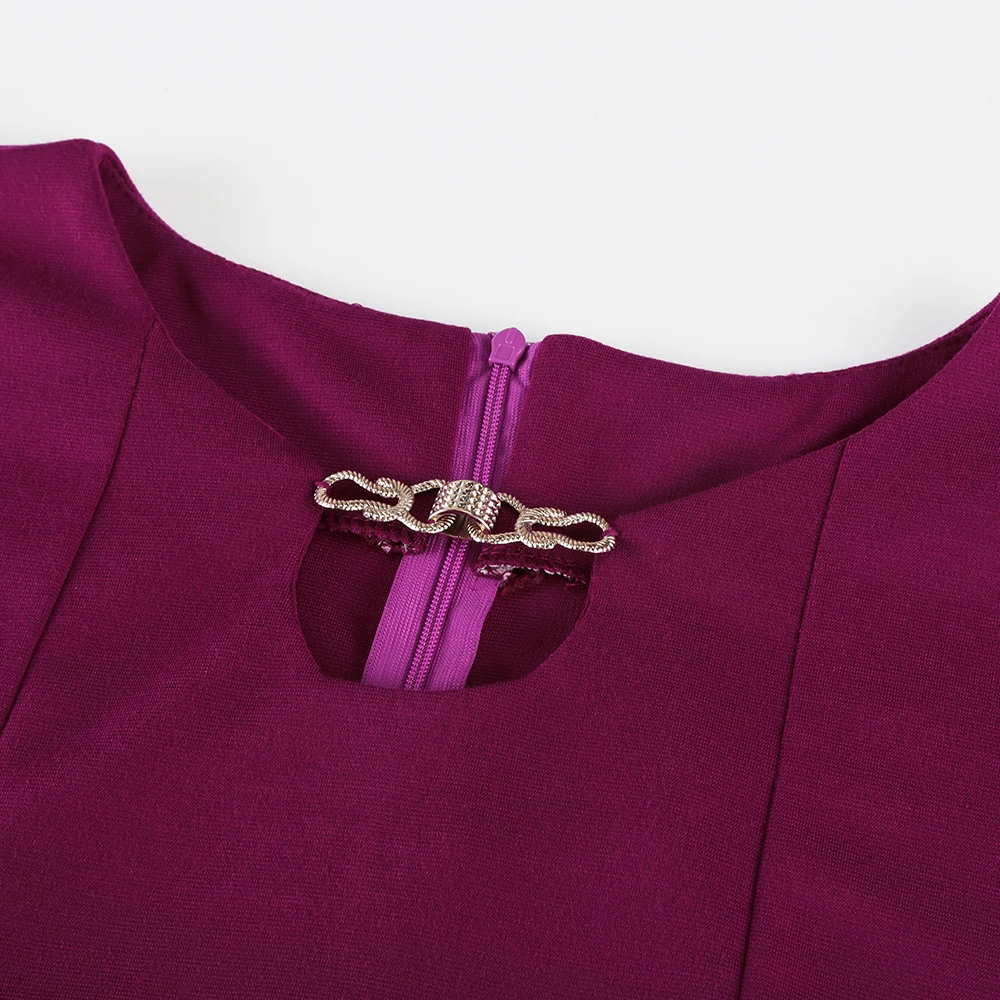 Новое поступление, женское платье 6XL Vestidos, одноцветное, прямое, повседневное, длина до колена, рукав три четверти, платье выше размера d размера плюс