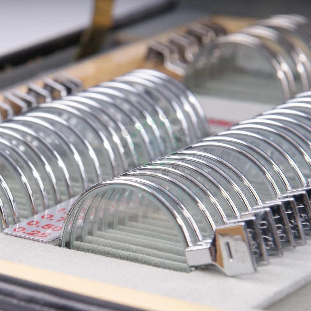 Оптическая металлическая оправа LOCHOSS 90 шт. пробная набор линз апертура 36 мм