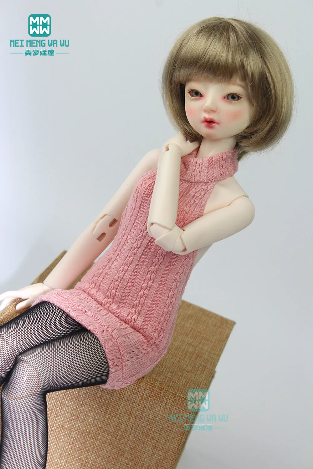 Одежда для куклы подходит 43 см 1/4 BJD кукольная одежда модный свитер с лямкой на шее