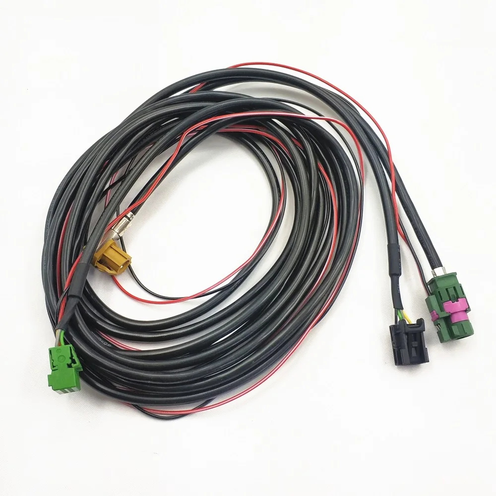 

Car MIB CarPlay Phone USB AUX in SwItch Socket Adapter Cable Wiring harness For VW Golf 7 MK7 7.5 CC Egolf 5g0035222e 5Q0035726E