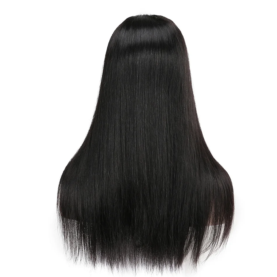 Парики из натуральных волос Remy beauty On Line перуанские прямые фронтальные парики с