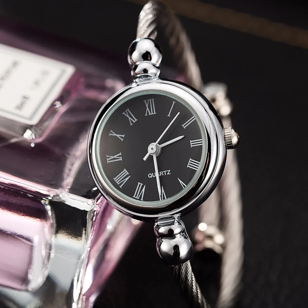 WA193 CUSSI креативные женские часы с браслетом под платье простые кварцевые наручные