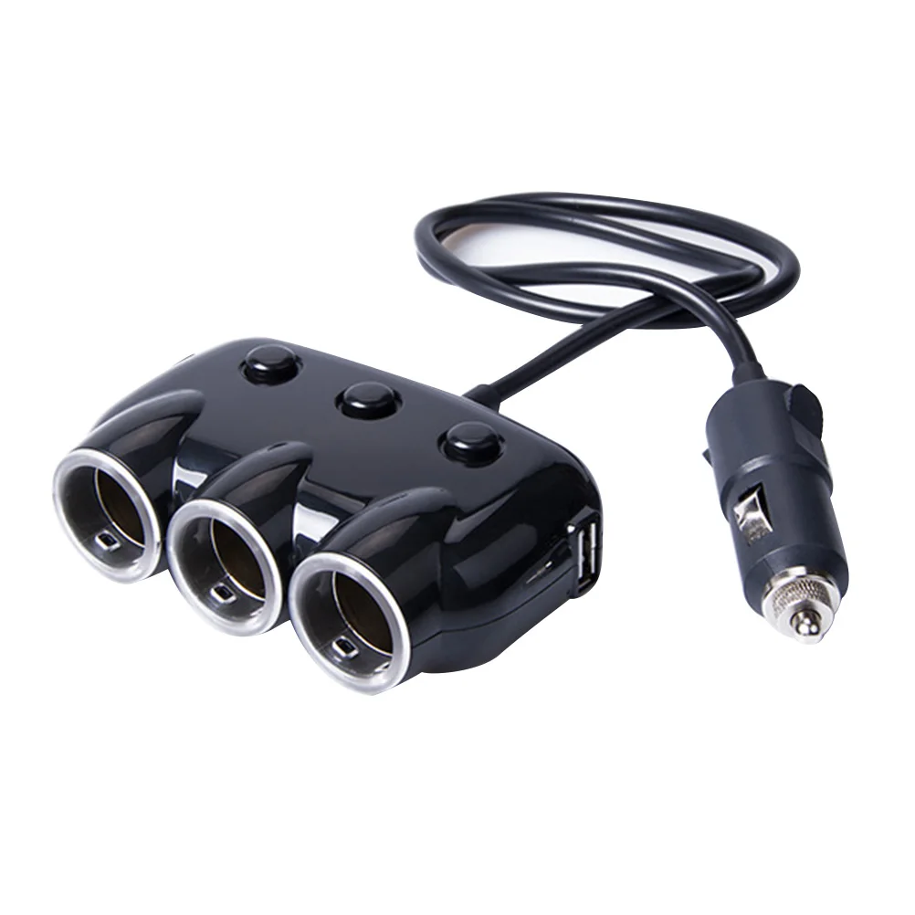 Универсальное многофункциональное автомобильное зарядное устройство с двумя