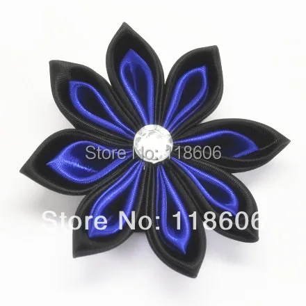 Горячая распродажа 50 шт./лот ручной работы Полиэстеровая атласная лента Kanzashi