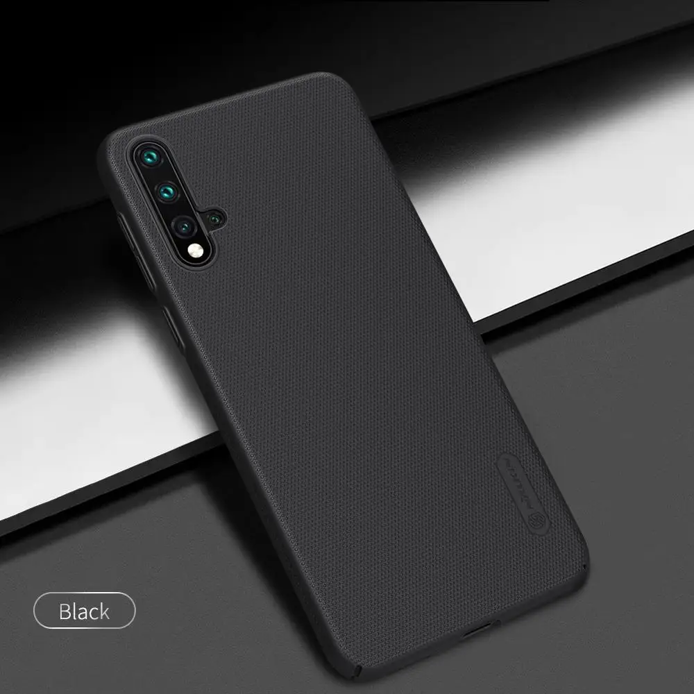 Huawei Nova 5 Case For Pro Cover NILLKIN Super Frosted Shield Back Phone Bumper Shell Gift Holder |