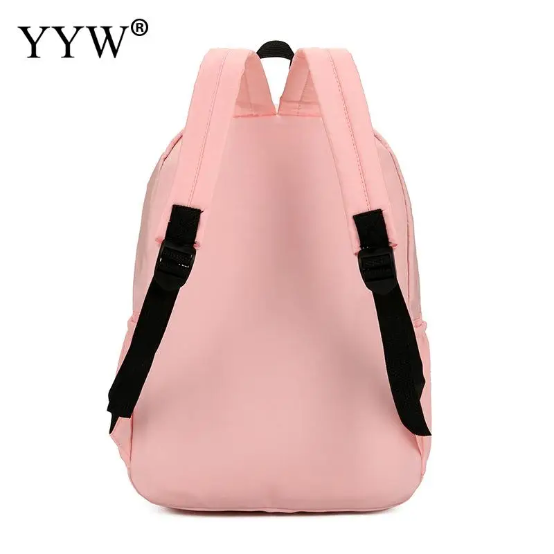Новинка 2018 повседневный розовый рюкзак для женщин и девушек книг ноутбука