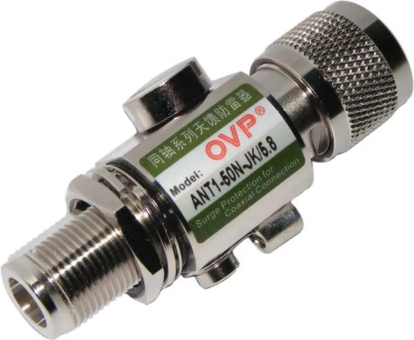 Cheap Baz istasyonu anteni Besleyici RF Parafudr 5.8G Tam Frekans Gaz Tüpü Anten Besleyici Yıldırım Koruyucu Dalgalanma Koruyucusu