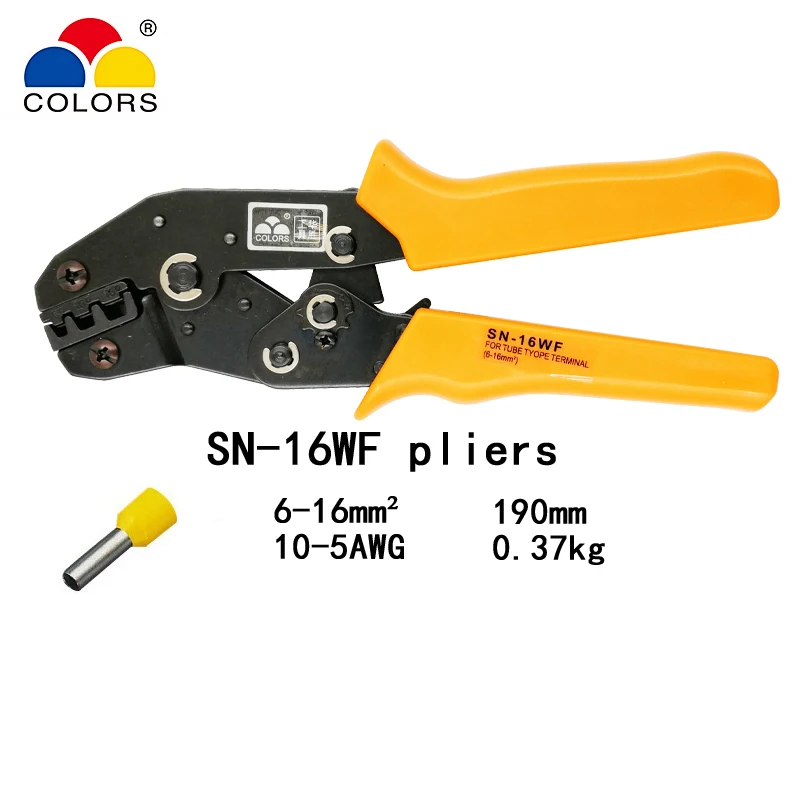 SN 06WF/02WF/05WF/16 wfобжимные плоскогубцы 0 25 6 мм2 23 10AWG с 1020 шт. трубчатыми клещи 14 16
