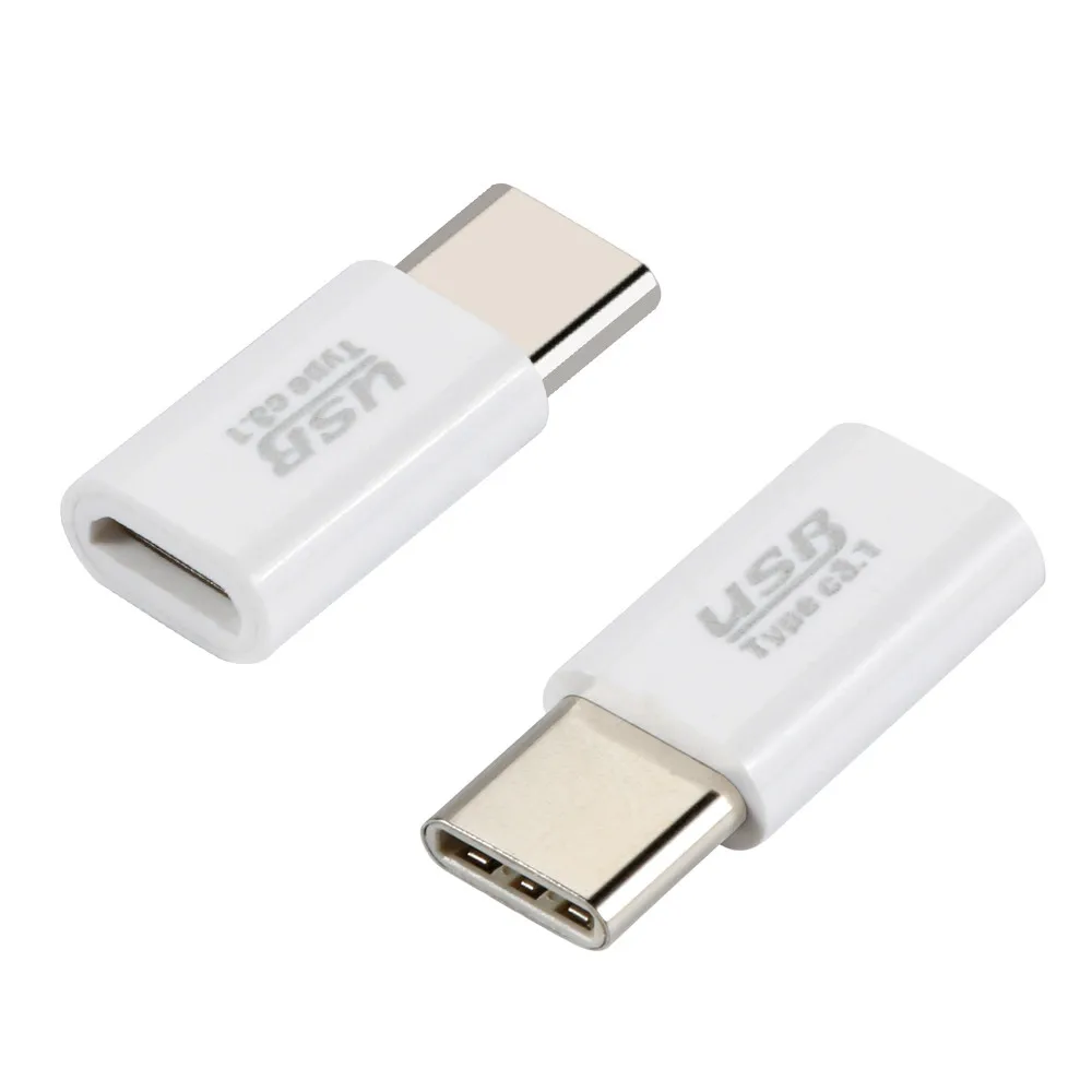 USB-C type-C 3,1-Micro USB адаптер для зарядки данных для lenovo ZUK Z2 huawei P9 Plus Honor 8 Xiaomi mi5 mi4c nexus 6P oneplus