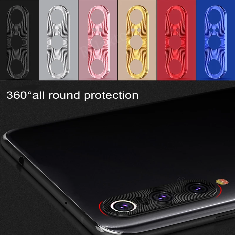 Защитное кольцо для объектива камеры для Xiaomi mi 9 8 SE 6x mi x 3 Red mi Note 7 Pro металлический защитный чехол для камеры