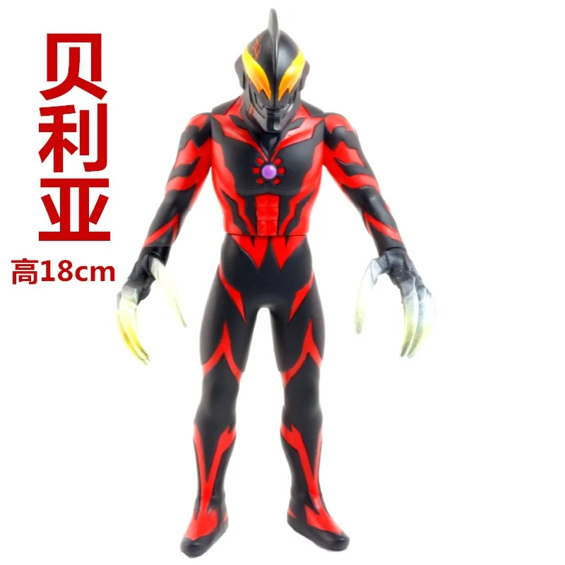 18 см ultraman Geed beria fusion beast мягкий клей Монстр DX Скелет gomorra стойка для кукол игрушка bonecos do ultraman