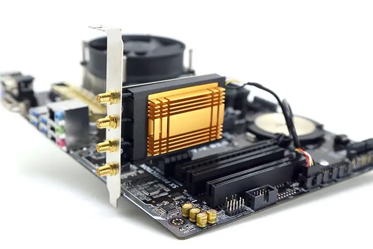 0desktop 867mbps 4pcs 6DB external antenna wireless network card BCM94352 BT4.0 802.11a/b/g/n/ac WLAN WIN7 WIN8 WIN10