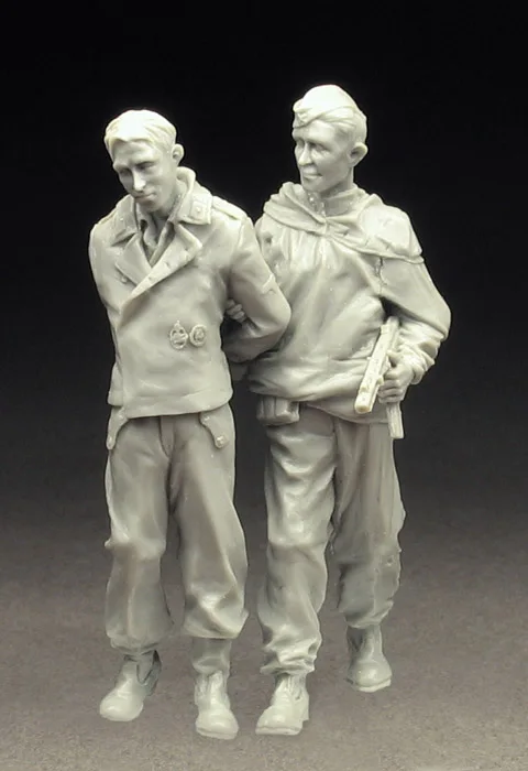 1/35 модельная фигурка из смолы Kit Красный разведчик армии и заключенный SS-танкер