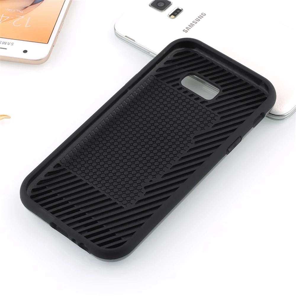Слот для карты Броня чехол samsung Galaxy A7 2017 Дело Мягкие TPU + Жесткий PC протектор задняя