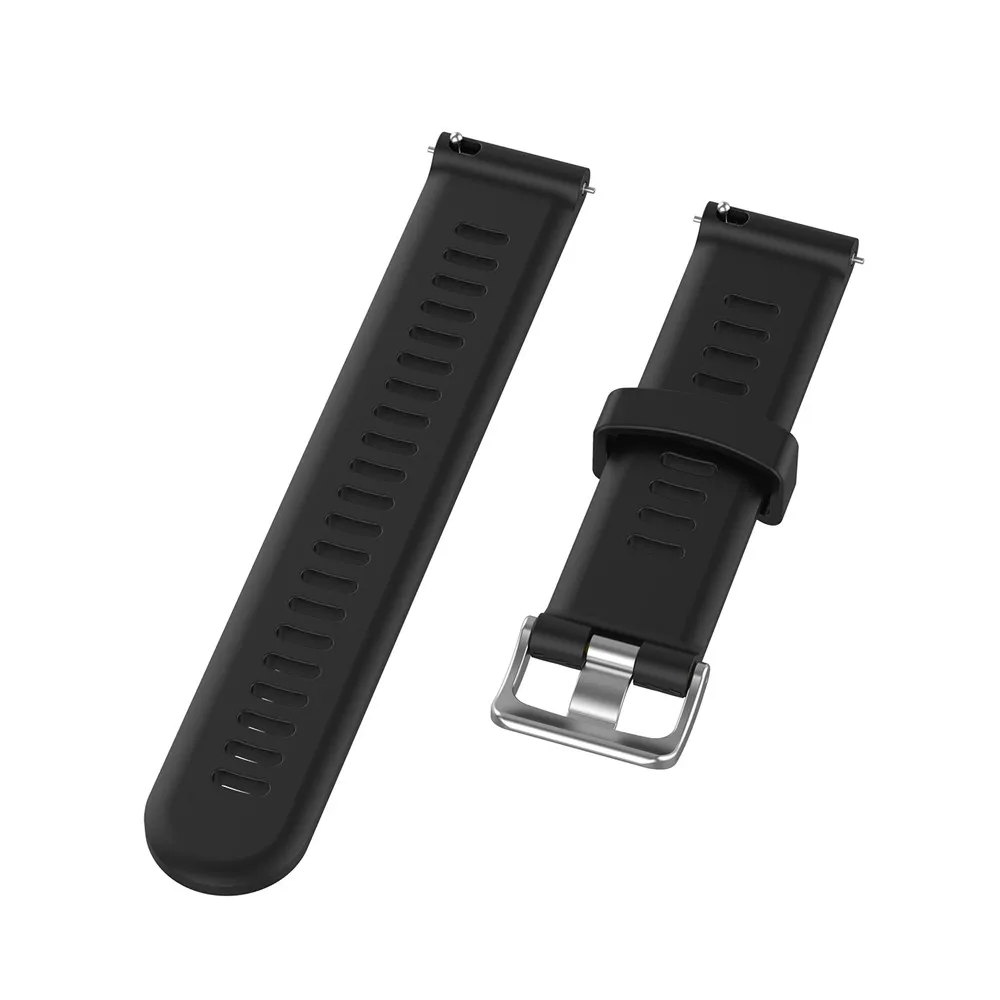 Ремешок сменный силиконовый для смарт часов Garmin Forerunner 245M 245|Смарт-аксессуары| |