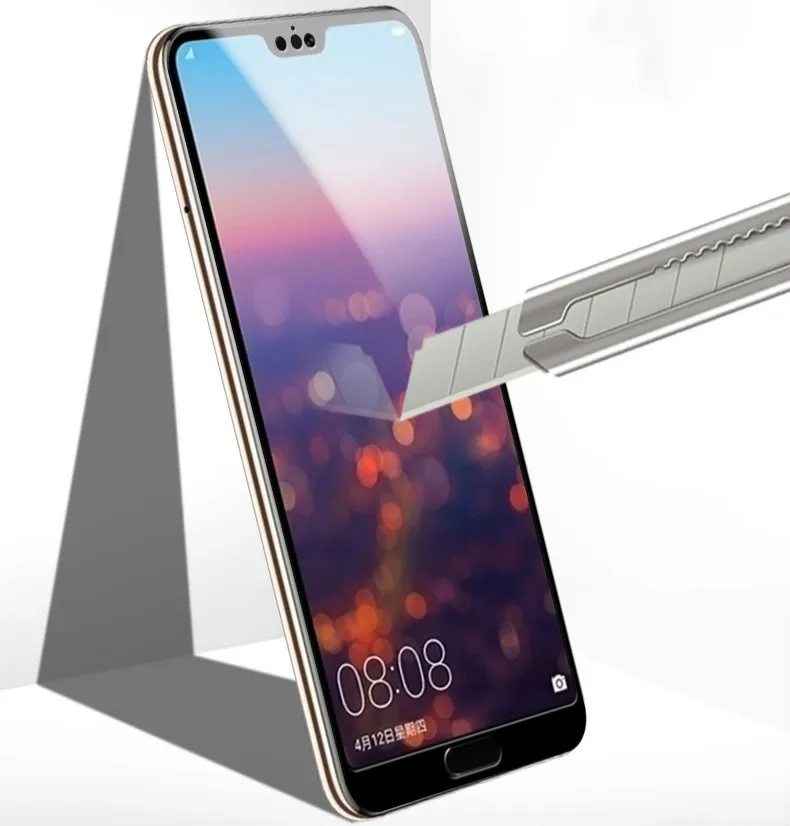 Закаленное стекло для Huawei P20 Lite полноэкранная защитная пленка 9h 3D Pro P30 белое