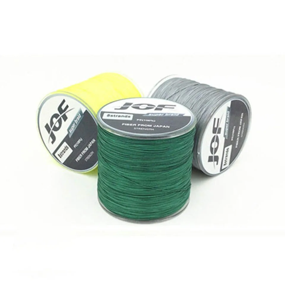 Леска рыболовная плетеная из ПЭ 8 нитей 500 м 15 20 30 40 50 60 80 120 150 lb|fishing line|braided fishing linejapan