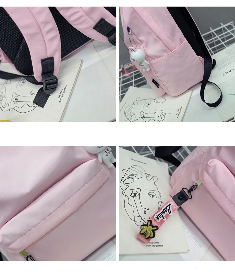 Модный женский рюкзак с аниме hello kitty, школьные сумки для девочек-подростков, милый розовый рюкзак для путешествий, рюкзак на плечо, сумка для ноутбука