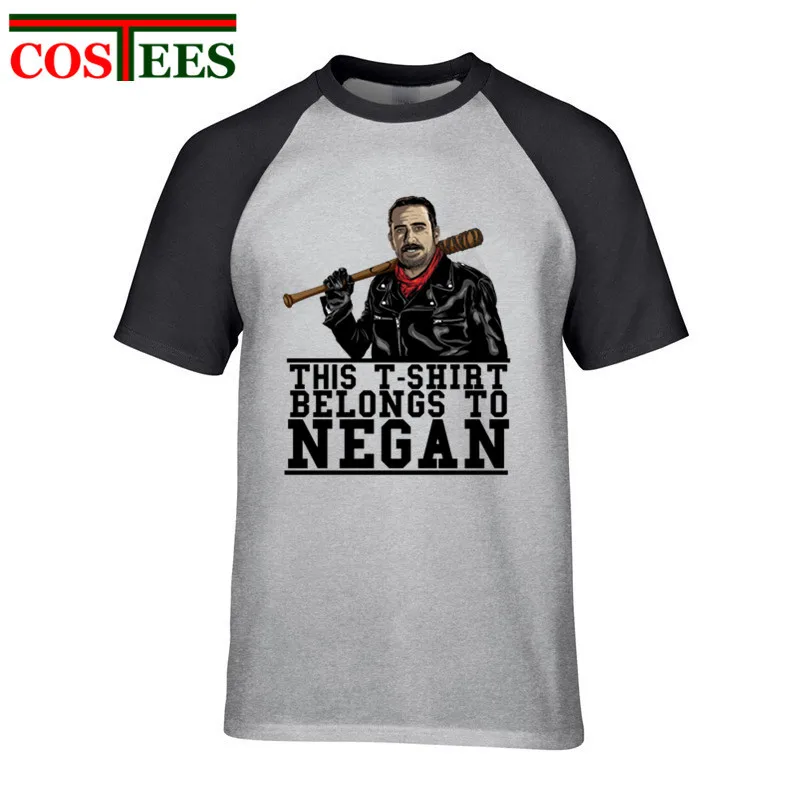 Negan Люсиль футболка спасителей с изображениями из сериала Ходячие мертвецы