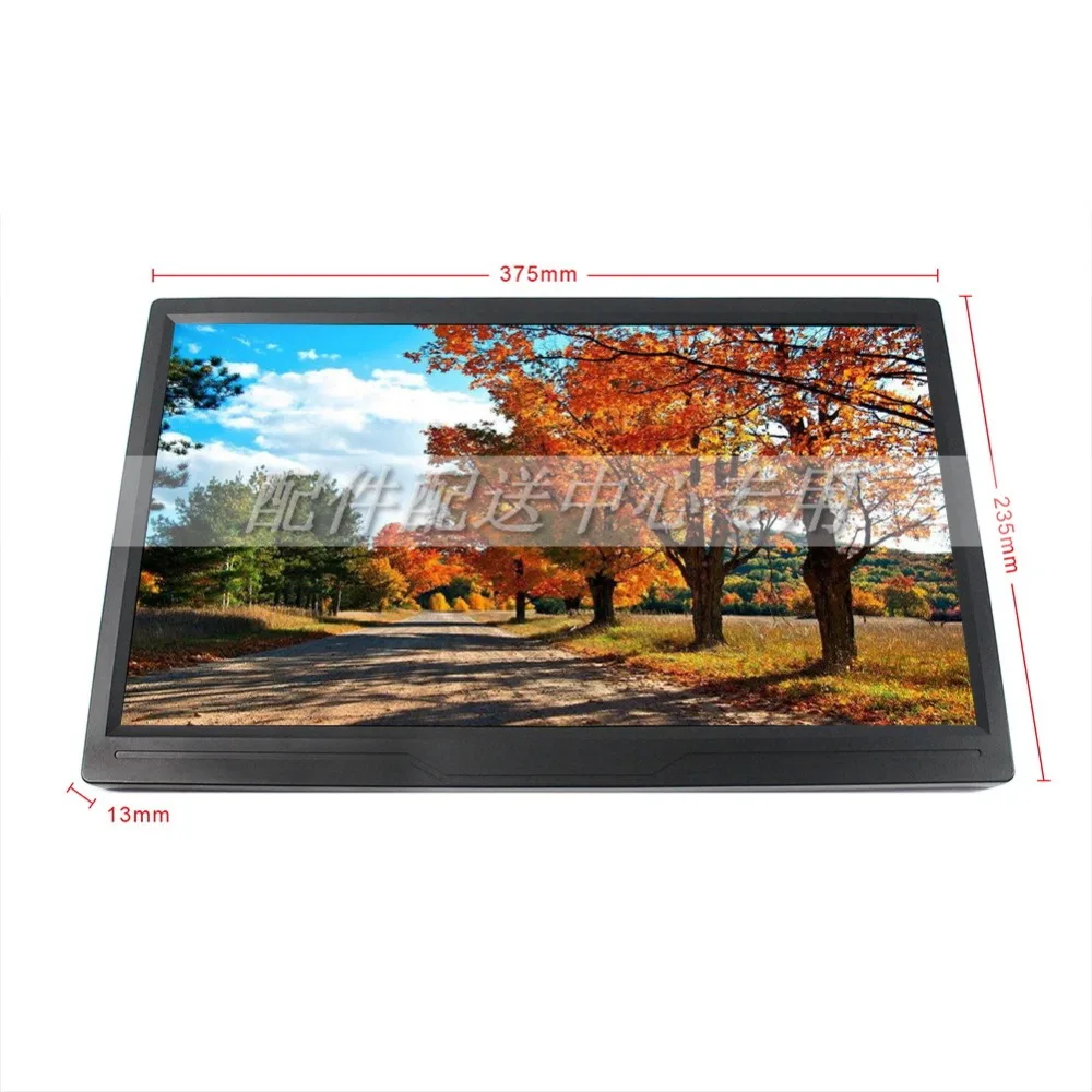 Тонкий 15," портативный компьютер HDMI монитор PC 1920x1080 ips светодиодный 1080P Панель для PS3 PS4 Xbox360 Raspberry