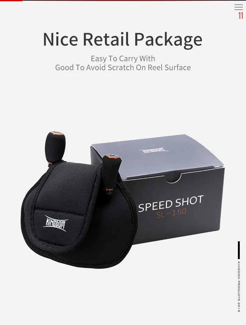 Kingdom speed SHOT MICRO новая двойная катушка 6,5: 1 высокоскоростная катушка для baitcasing Сверхлегкая 12+ 1 Шариковые Подшипники рыболовные катушки