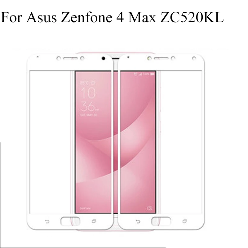 2 шт. для ASUS Zenfone 4 Max ZC520KL закаленное стекло полное покрытие пленка Zenfone4 Защитная