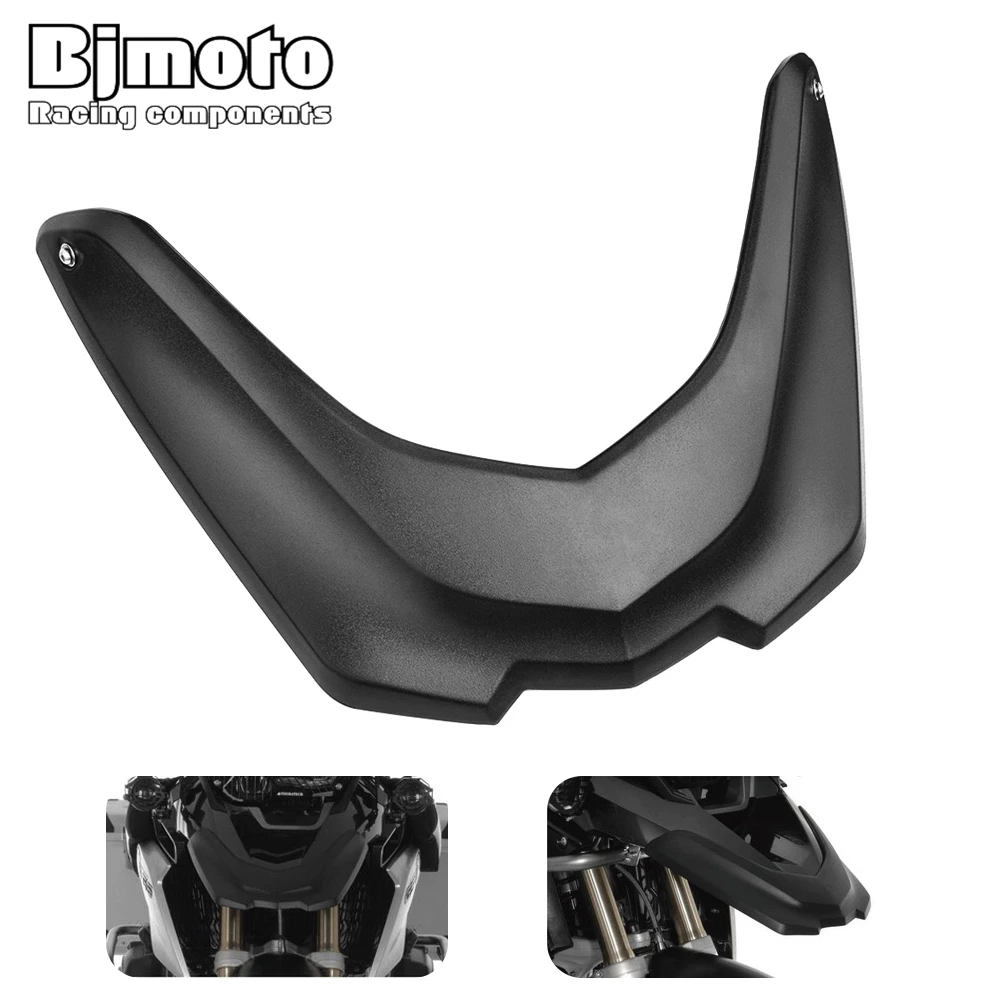 Bjmoto ABS черные аксессуары для мотоциклов переднее крыло клюв расширение