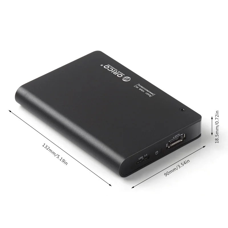 ORICO 2598SUS3 USB3.0 Harddisk Case 2.5 HDD Sata to USB External Enclosure Storage Portable Box Support 9.5mm&amp12.5mm Hard Drive |