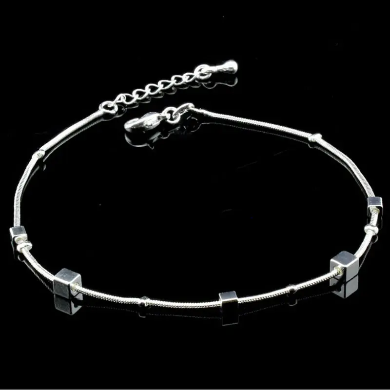 1 шт. женский браслет на щиколотку с серебряным покрытием|anklets jewelry|women ankletbracelets