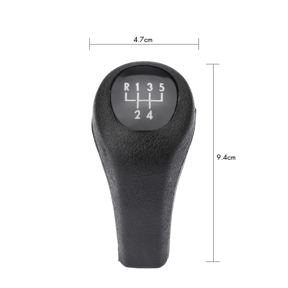 5 Speed Black Car Style Manual Gear Shift Knob Stick Head for BMW E30 E34 E36 E38 E39 E46 | Автомобили и мотоциклы