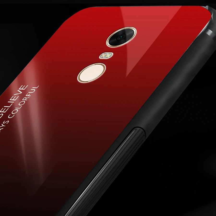 HOTSWEI чехол для Xiaomi Redmi Note 4 X 4X роскошный градиентный цветной зеркальный из