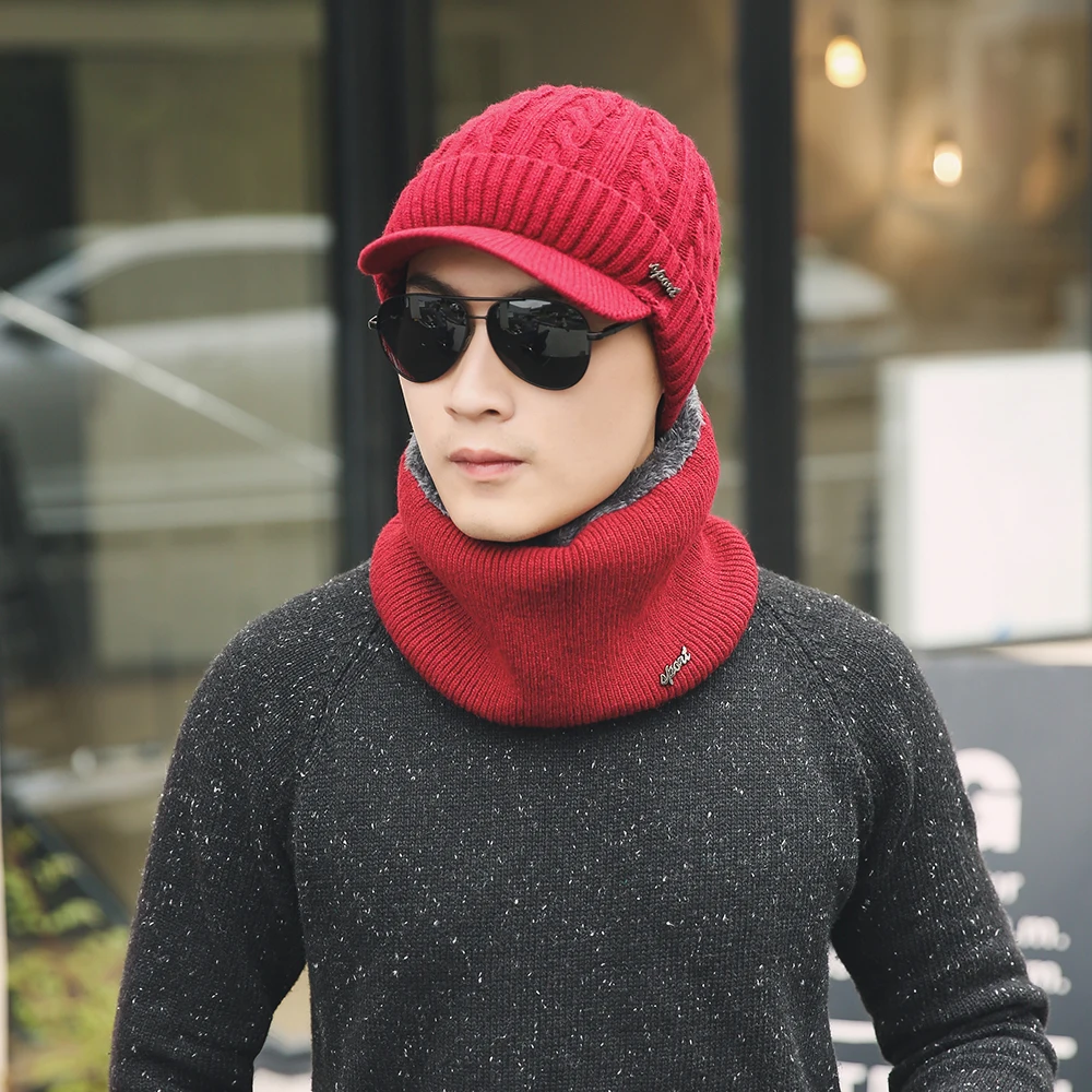 Простая зимняя шапка Skullies Beanies зимние шапки бини для мужчин и женщин шерстяной