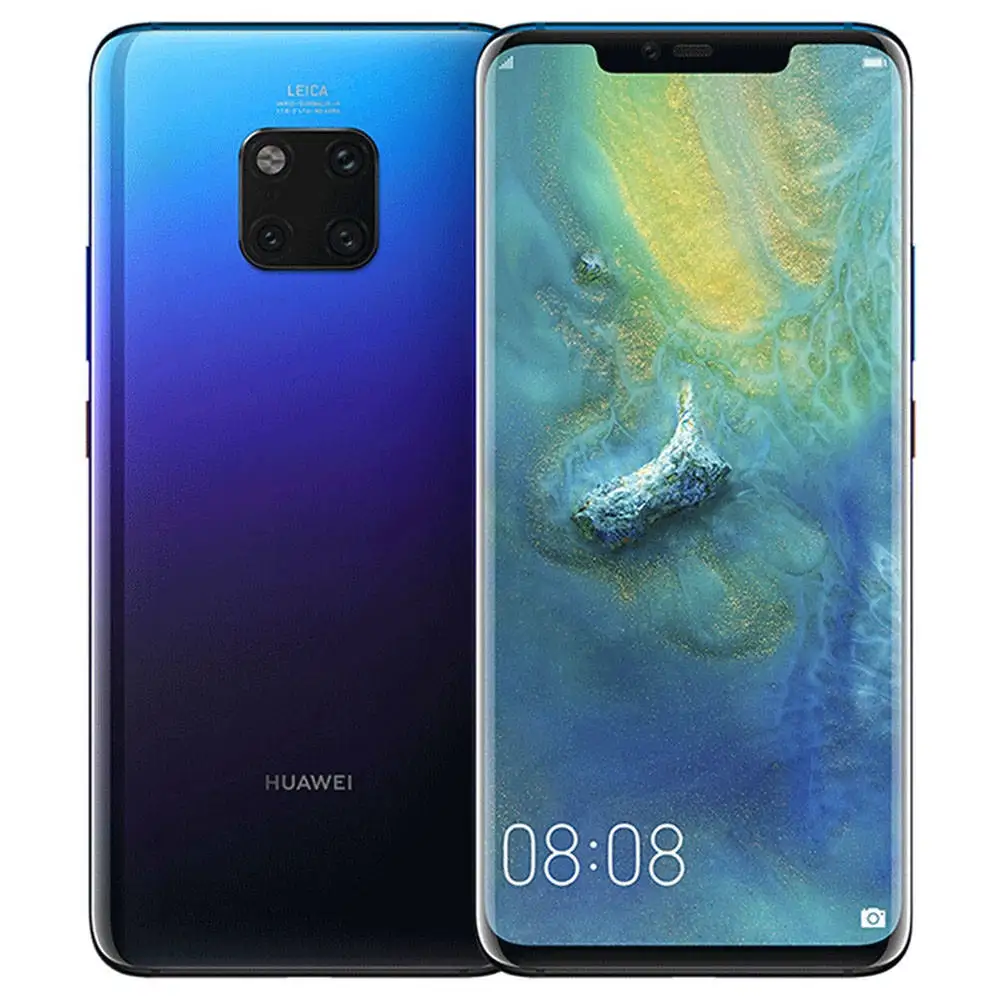 Оригинальный HUAWEI mate 20 Pro мобильный телефон 6 39 &quot6 ГБ 128 Kirin 980 40MP + 20MP 8MP 3 задние